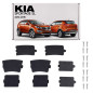 KIA SPORTAGE III SL 2010-2015 TAPPI PER SPOILER PARAURTI (Cod. AP-FAE3-160A2_A4x4)