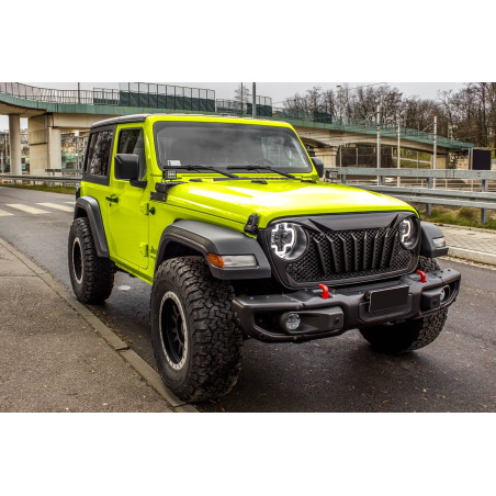 JEEP WRANGLER JK JL DESTRA TERMINALE ANGOLO PARAURTI PER PARAURTI RUBICON (Cod. AP-A2E7-7052B_A4x4)