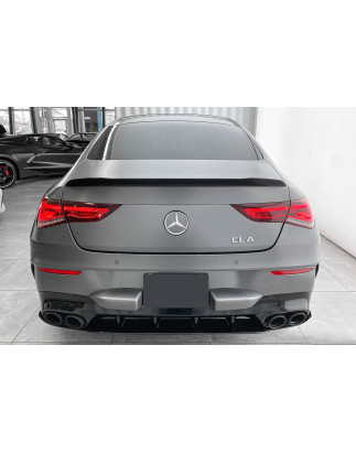 MERCEDES CLA C118 W118 2019-2023 PRE-RESTYLING SPOILER PORTELLONE POSTERIORE (Cod. AP-4D4F-975B9_A4x