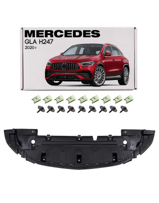 MERCEDES GLA H247 2020+ PROTEZIONE PIASTRA PER ANTERIORE PARAURTI A2478857205 (Cod. AP-A19D-20710_A4