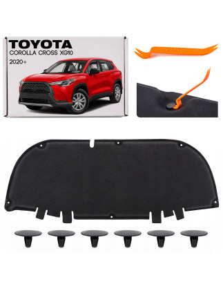 TOYOTA COROLLA CROSS XG10 2020+ PANNELLO FONOASSORBENTE COFANO 53341-0A040 (Cod. AP-2304-92512_A4x4)