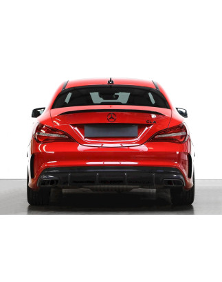 MERCEDES CLA C117 W117 2017-2019 AMG berlina RESTYLING DIFFUSORE POSTERIORE (Cod. AP-0955-90494_A4x4