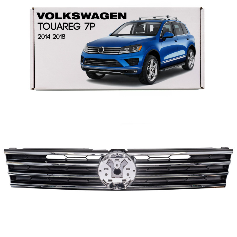 VOLKSWAGEN TOUAREG II 7P 2014-2018 RESTYLING MASCHERINA MASCHERINA RADIATORE 7P6853651L (Cod. AP-D77