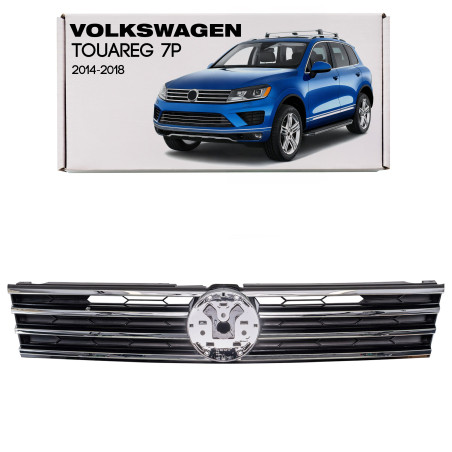 VOLKSWAGEN TOUAREG II 7P 2014-2018 RESTYLING MASCHERINA MASCHERINA RADIATORE 7P6853651L (Cod. AP-D77