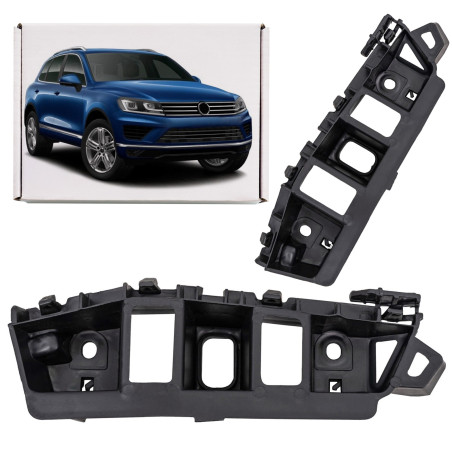 VOLKSWAGEN TOUAREG II 7P 2014-2018 RESTYLING GUIDA ANTERIORE PARAURTI SUPERIORE DESTRO 7P6807184G (C