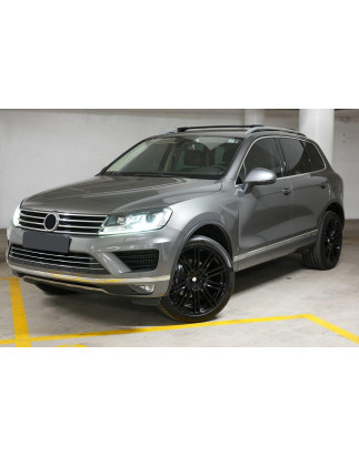 VOLKSWAGEN TOUAREG II 7P 2014-2018 RESTYLING GRIGLIA ANTERIORE PARAURTI SINISTRA 7P68078199B9 (Cod. 