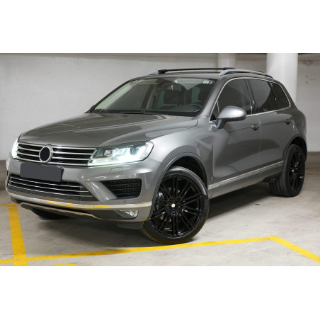 VOLKSWAGEN TOUAREG II 7P 2014-2018 RESTYLING GRIGLIA ANTERIORE PARAURTI SINISTRA 7P68078199B9 (Cod.