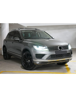 VOLKSWAGEN TOUAREG II 7P 2014-2018 RESTYLING GRIGLIA ANTERIORE PARAURTI DESTRA 7P68078209B9 (Cod. AP
