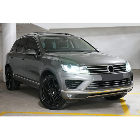 VOLKSWAGEN TOUAREG II 7P 2014-2018 RESTYLING GRIGLIA ANTERIORE PARAURTI DESTRA 7P68078209B9 (Cod. AP
