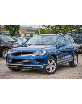 VOLKSWAGEN TOUAREG II 7P 2014-2018 RESTYLING CORNICE ANTERIORE FARI FENDINEBBIA SINISTRA 7P6807489H