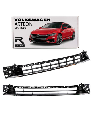 VOLKSWAGEN ARTEON 2017-2020 R-LINE PRE-RESTYLING GRIGLIA ANTERIORE PARAURTI CENTRALE 3G8853677A (Cod