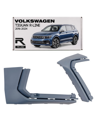 VOLKSWAGEN TIGUAN II R-LINE 2016-2024 GRIGLIA ANTERIORE PARAURTI DESTRA 5NA853212C (Cod. AP-38DA-920