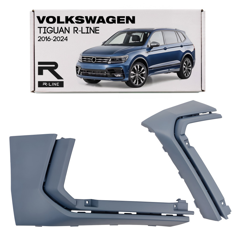 VOLKSWAGEN TIGUAN II R-LINE 2016-2024 GRIGLIA ANTERIORE PARAURTI DESTRA 5NA853212C (Cod. AP-38DA-920