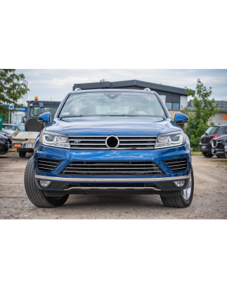VOLKSWAGEN TOUAREG II 7P 2014-2018 RESTYLING MODANATURA ANTERIORE PARAURTI 7P6807725 (Cod. AP-F37F-3