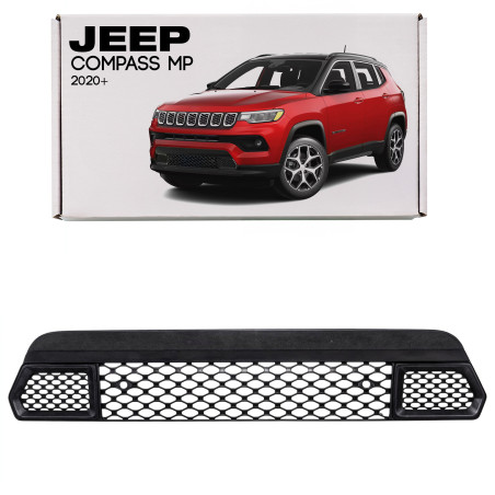 JEEP COMPASS II MP 2020+ RESTYLING GRIGLIA INFERIORE ANTERIORE PARAURTI PER PDC 6VH23RXFAB / 6VH23GX