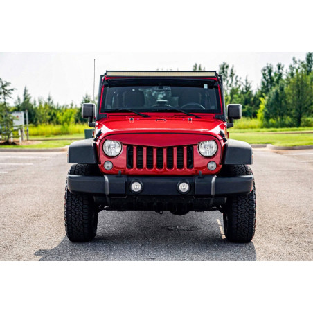 JEEP WRANGLER JK 2007-2018 MASCHERINA ANTERIORE ANGRY BIRD (Cod. AP-9A36-934A8_A4x4)