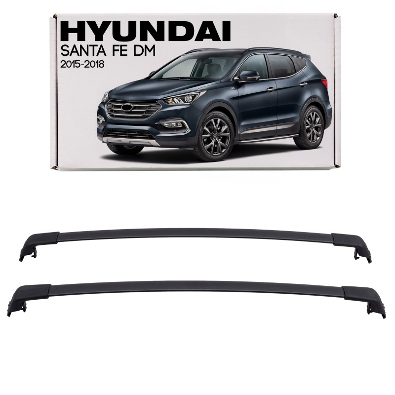HYUNDAI SANTA FE III DM 2015-2018 RESTYLING TRAVERSE TETTO 4Z021ADU01 (Cod. AP-8419-52831_A4x4)