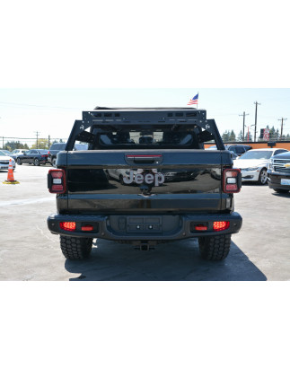 JEEP GLADIATOR JT 2018+ PARAURTI POSTERIORE CON 4XPDC + LUCI LED 68341830AB (Cod. AP-6E5F-103EA_A4x4