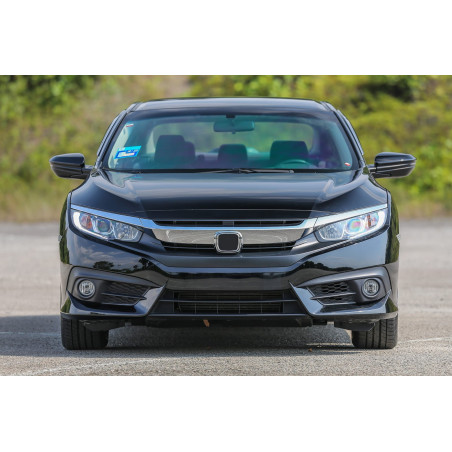 HONDA CIVIC X 2016-2019 berlina PRE-RESTYLING MODANATURA MASCHERINA CROMATO SINISTRA 71128TEAT0XXM1 