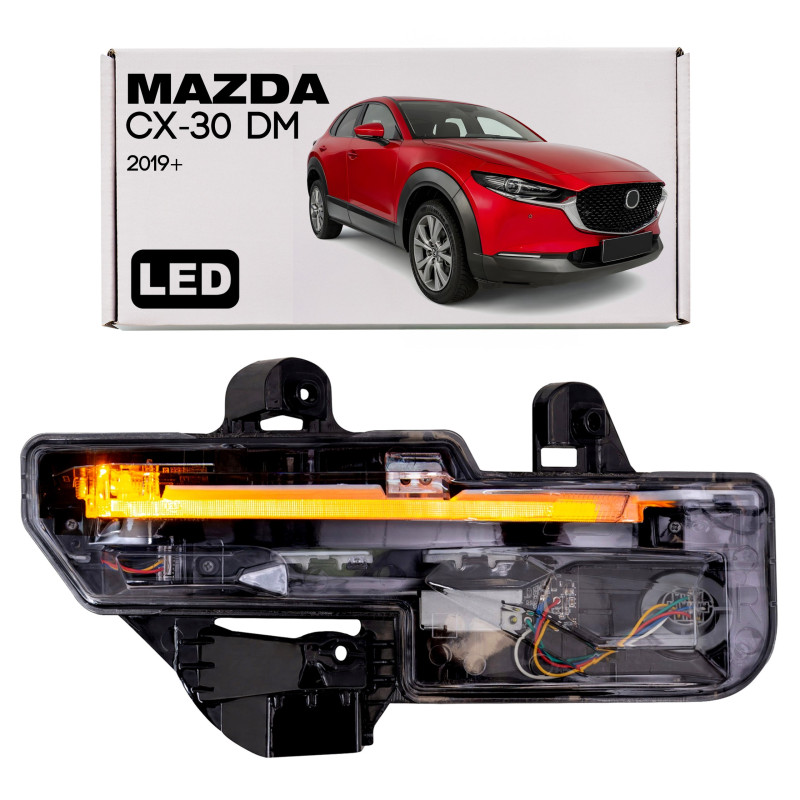 MAZDA CX-30 DM 2019+ LUCE PER DIURNE DRL LED CON INDICATORE DI DIREZIONE ANTERIORI DESTRO DFR551060 