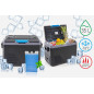 COMPRESSORE DA VIAGGIO PORTATILE FRIGO-CONGELATORE IK-15-35L 35L PER -20°C 12-24V DISPLAY + GRATIS 
