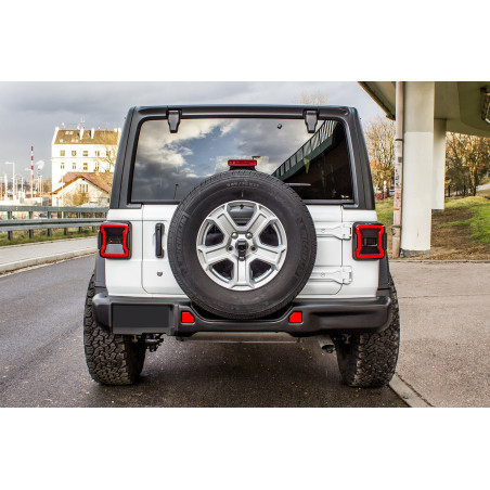 JEEP WRANGLER JK JL AGGIUNTIVI TERMINALI POSTERIORE PARAURTI PER VERSIONE SAHARA (Cod. AP-3E29-65935