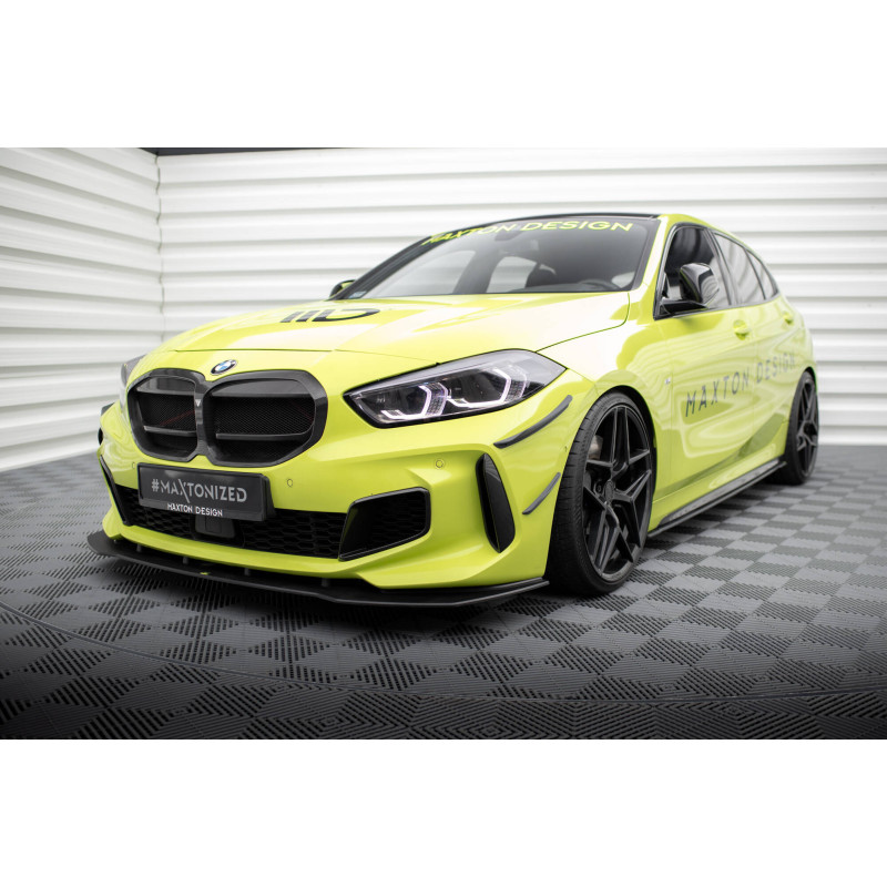 paraurti anteriore Wings (Canards) BMW 1 M-Pack / M135i / 128ti F40 (Cod. M-BM-1-40-M-CAN1)