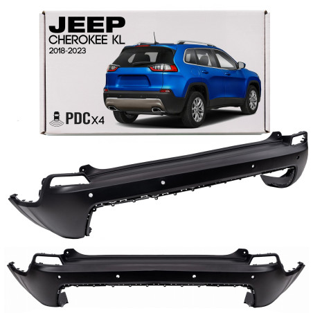 JEEP CHEROKEE V KL 2018-2023 RESTYLING PARAURTI POSTERIORE SUPERIORE CON 4XPDC 68407957AA (Cod. AP-5