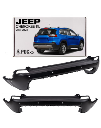 JEEP CHEROKEE V KL 2018-2023 RESTYLING PARAURTI POSTERIORE SUPERIORE CON 6XPDC 68407957AA (Cod. AP-C
