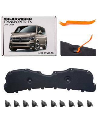VOLKSWAGEN TRANSPORTER VI T6 2015-2024 PANNELLO FONOASSORBENTE COFANO 7E0863831B (Cod. AP-7BB6-91846