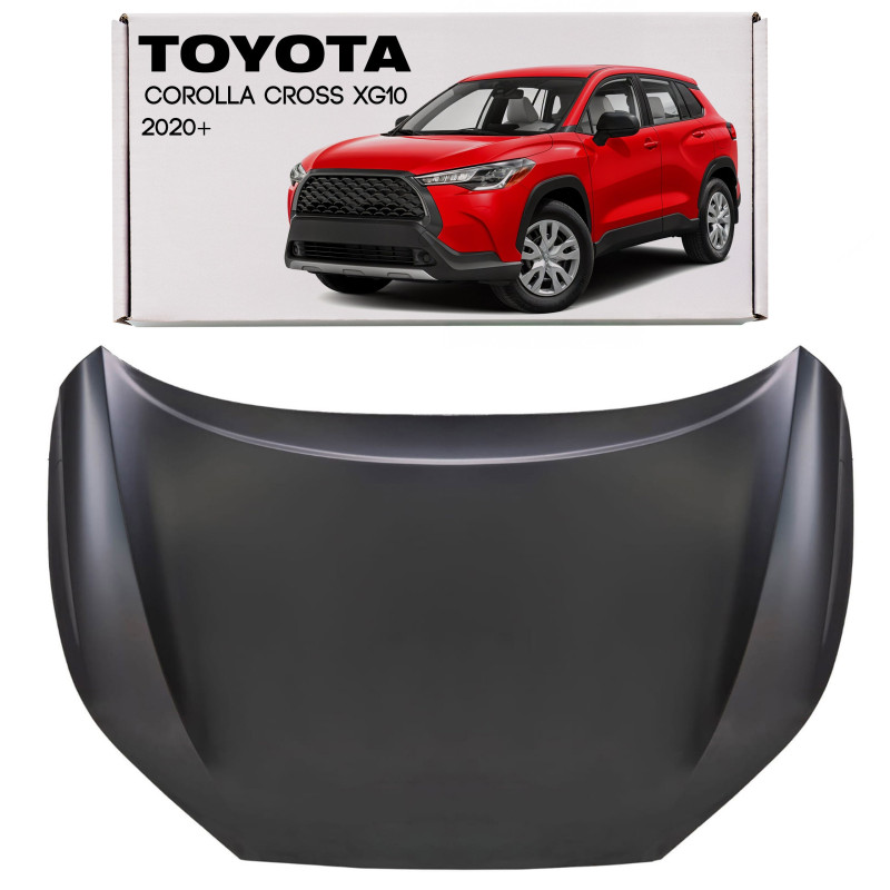 TOYOTA COROLLA CROSS XG10 2020+ IN ACCIAIO COFANO ANTERIORE 533010A050 (Cod. AP-0423-92076_A4x4)