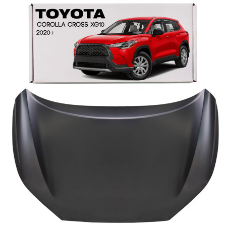 TOYOTA COROLLA CROSS XG10 2020+ IN ACCIAIO COFANO ANTERIORE 533010A050 (Cod. AP-0423-92076_A4x4)