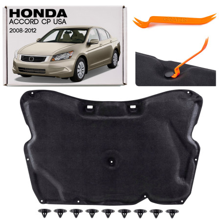 HONDA ACCORD VIII CP 2008-2012 USA PANNELLO FONOASSORBENTE COFANO 74141TA0A00 (Cod. AP-E5FA-740F1_A4