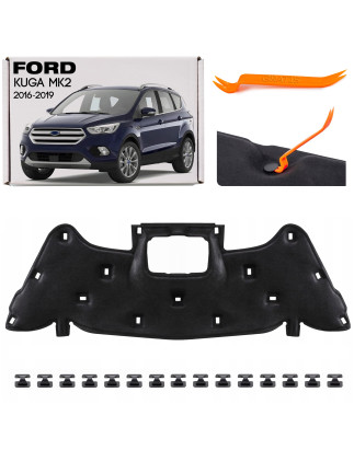 FORD KUGA MK2 II 2016-2019 RESTYLING PANNELLO FONOASSORBENTE COFANO GV44S16746AC + CLIP (Cod. AP-E00