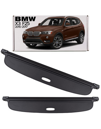 BMW X3 F25 2010-2017 CAPPELLIERA COPRIBAGAGLI NERA 51477335263 (Cod. AP-156D-2602C_A4x4)