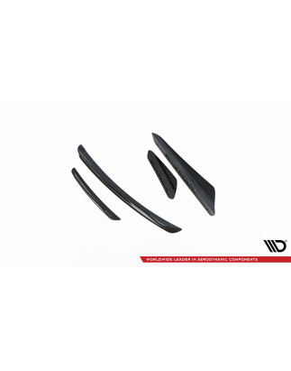 paraurti anteriore Wings (Canards) BMW 1 M-Pack / M135i / 128ti F40 (Cod. M-BM-1-40-M-CAN1)