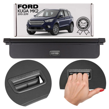 FORD KUGA MK2 II 2013-2019 CAPPELLIERA COPRIBAGAGLI NERA CV44U55066 (Cod. AP-2C2C-78114_A4x4)