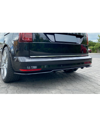 Splitter posteriore (con barre verticali) Volkswagen Caddy Mk. 4 (Cod. M-VW-CA-4-RD1G+RD2G)