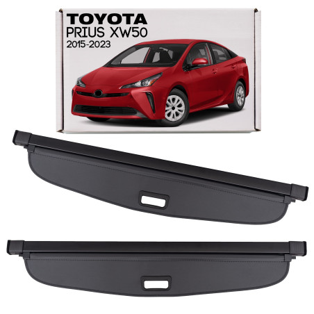TOYOTA PRIUS IV XW50 2015-2023 CAPPELLIERA COPRIBAGAGLI NERA 6491047060C0 (Cod. AP-9BD1-129F4_A4x4)