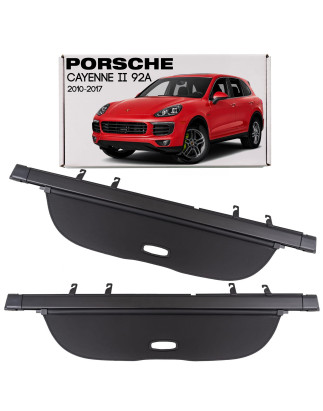 PORSCHE CAYENNE II 92A 2010-2017 CAPPELLIERA COPRIBAGAGLI NERA 958551773 (Cod. AP-5447-204A4_A4x4)