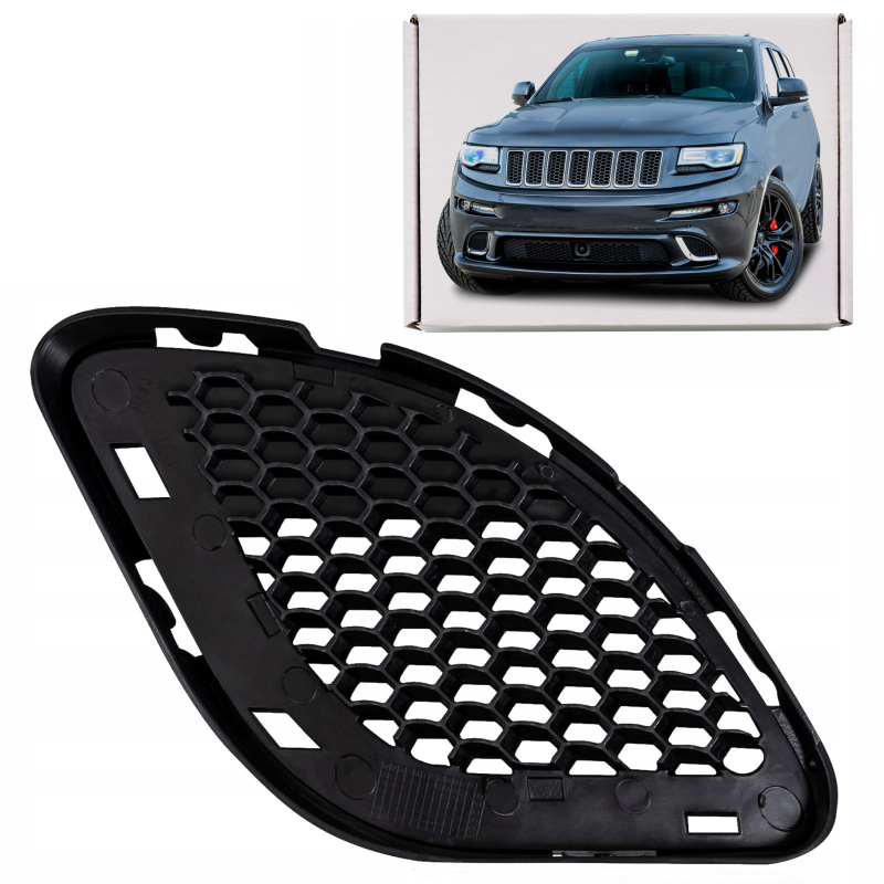 JEEP GRAND CHEROKEE IV WK2 SRT 2014-2017 RESTYLING GRIGLIA TAPPO PARAURTI PER LAMPADA FENDINEBBIA SI