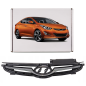 HYUNDAI ELANTRA V MD 2013-2015 RESTYLING MASCHERINA ANTERIORE MASCHERINA RADIATORE 863503X700 (Cod. 