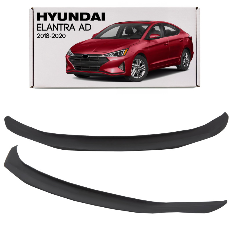 HYUNDAI ELANTRA VI AD 2018-2020 RESTYLING SPOILER ANTERIORE PARAURTI 86591F2AA0 (Cod. AP-5AF9-181C1_