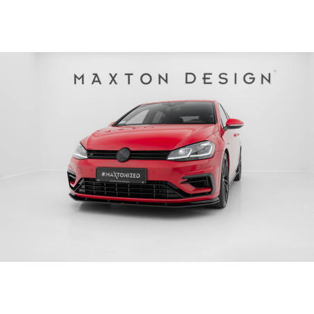 SPLITTER ANTERIORE street pro Volkswagen Golf R / R-Line Mk7 Facelift (Cod. M-VWGO7FRCNC-FD2B)