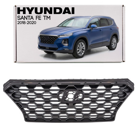 HYUNDAI SANTA FE IV TM 2018-2020 PRE-RESTYLING MASCHERINA ANTERIORE MASCHERINA RADIATORE SENZA TELEC
