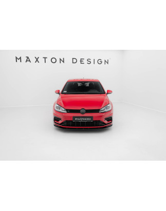 SPLITTER ANTERIORE street pro Volkswagen Golf R / R-Line Mk7 Facelift (Cod. M-VWGO7FRCNC-FD2B)