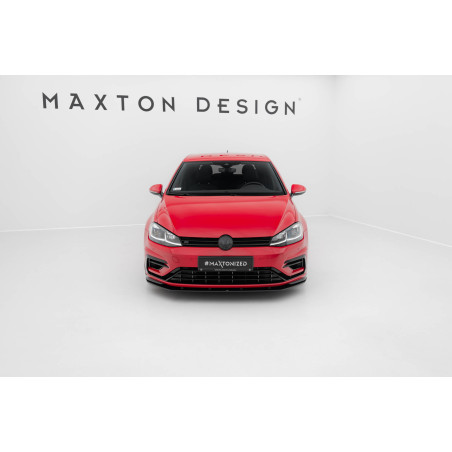 SPLITTER ANTERIORE street pro Volkswagen Golf R / R-Line Mk7 Facelift (Cod. M-VWGO7FRCNC-FD2B)