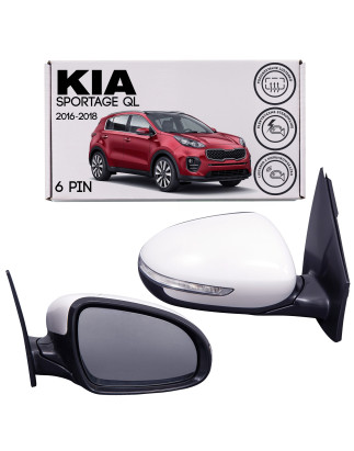 KIA SPORTAGE IV QL 2016-2018 PRE-RESTYLING SPECCHIETTO CON INDICATORE DI DIREZIONE RISCALDATI DESTRO