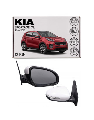 KIA SPORTAGE IV QL 2016-2018 PRE-RESTYLING SPECCHIETTO CON INDICATORE DI DIREZIONE RISCALDATI PIEGHE