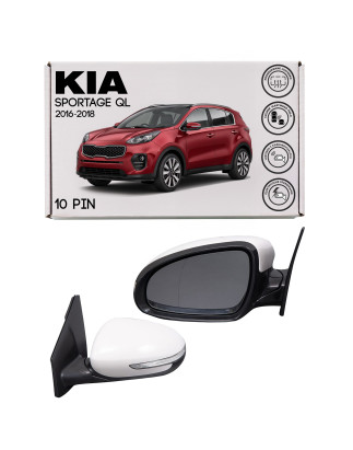 KIA SPORTAGE IV QL 2016-2018 PRE-RESTYLING SPECCHIETTO CON INDICATORE DI DIREZIONE RISCALDATI PIEGHE